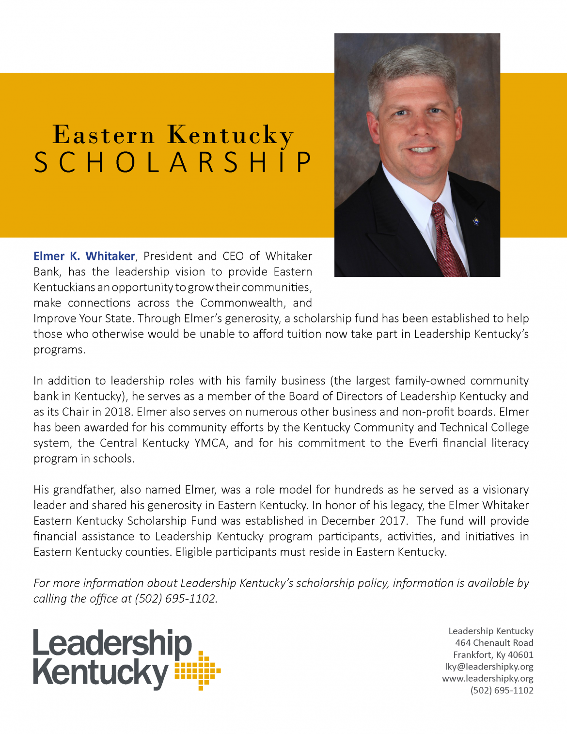 Eastern Kentucky Scholarship