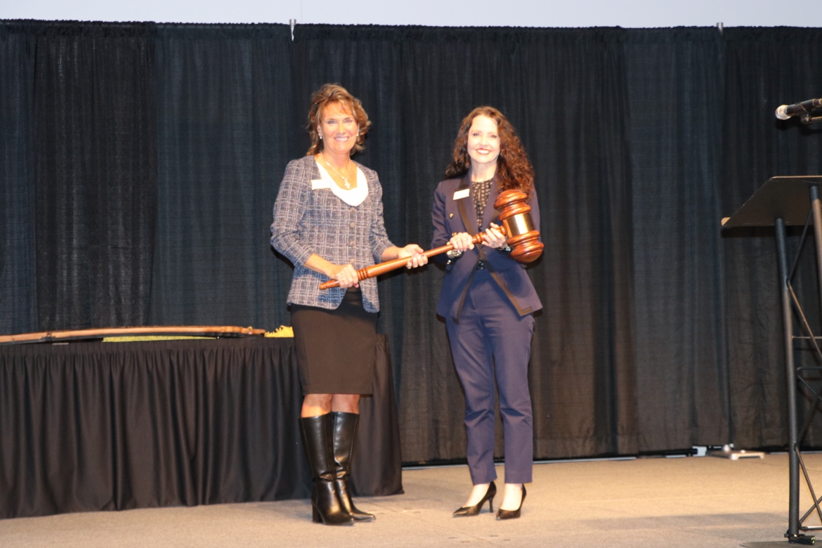 LKY 2025 Board Chair Gina Winchester and 2026 Board Chair Melissa Knight